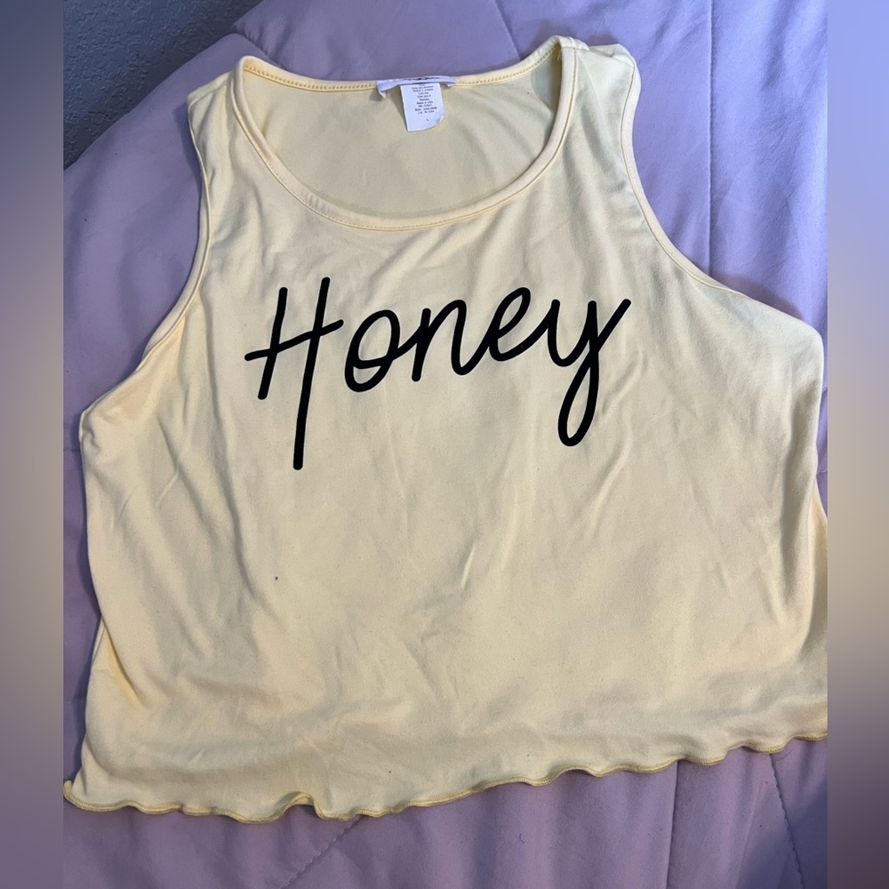 Ruby & Lace Yellow Honey Tank Top